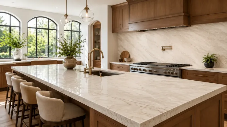 Taj Mahal Quartzite — Design reference