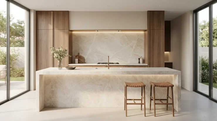 Taj Mahal Quartzite — Design reference