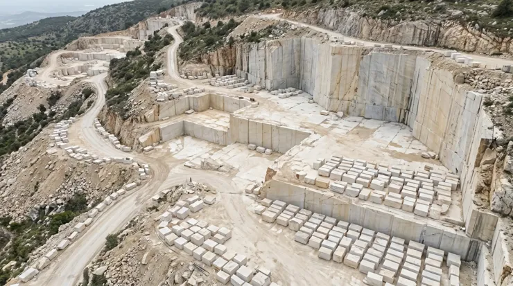 Taj Mahal Quartzite — Processing reference