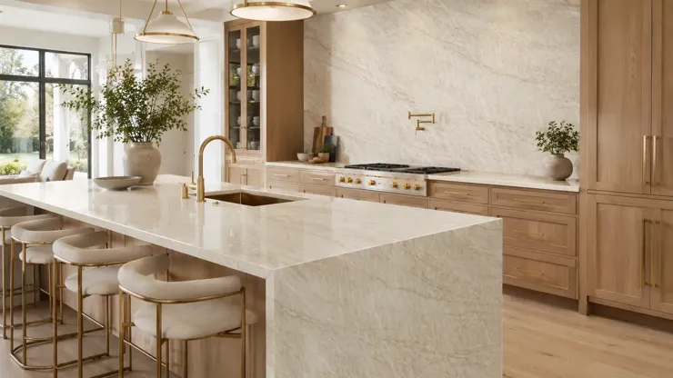 Taj Mahal Quartzite — Design reference
